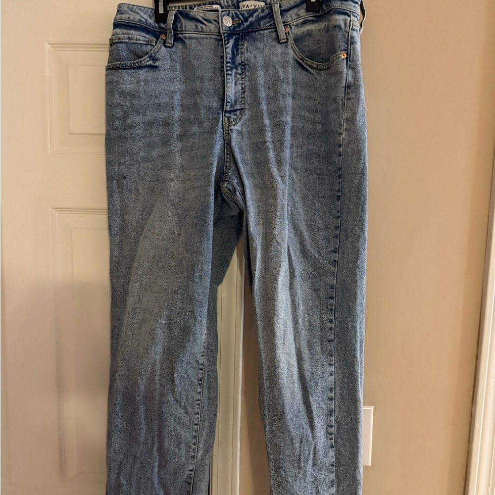 Classic Blue Women's Straight Leg Jeans